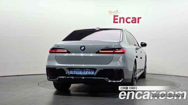 BMW I7 2025 — 28 799 км, светло-серебристый, Корея — под ключ — фото 4