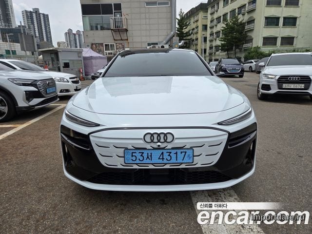 AUDI A6 E-TRON 2025 — 3 900 км, белый, Корея — под ключ — фото 4