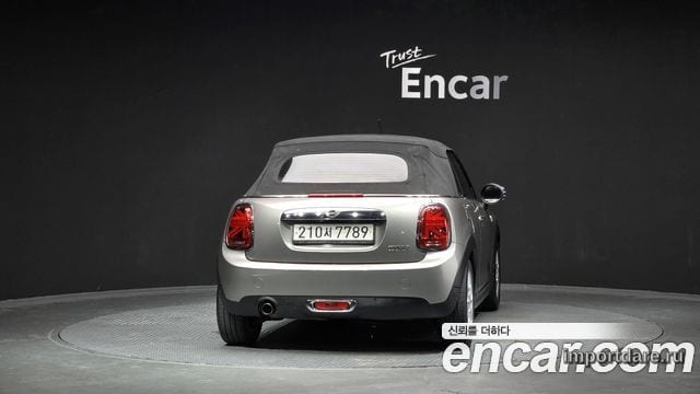 MINI COOPER CONVERTIBLE 2019 — 152 238 км, светло-золотистый, Корея — под ключ — фото 4