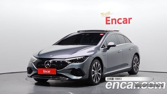 MERCEDES-BENZ EQE V295 2022 — 34 462 км, серый, Корея — под ключ — фото 1