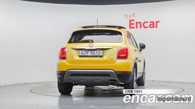 Fiat 500x сзади