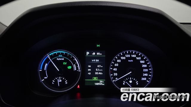 HYUNDAI GRANDEUR IG HYBRID 2019 — 148 949 км, белый, Корея — под ключ — фото 8