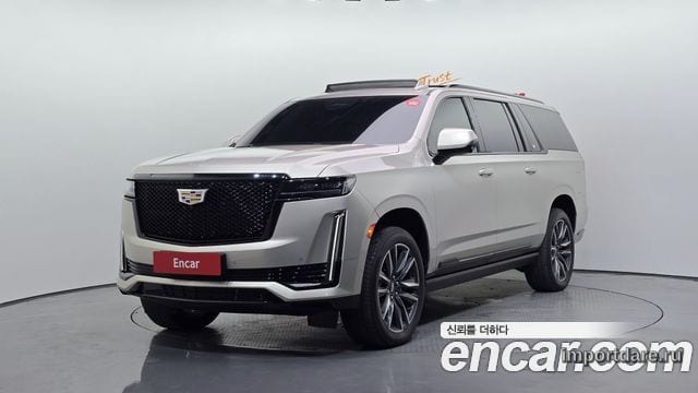 CADILLAC ESCALADE 2023 — 53 436 км, светло-золотистый, Корея — под ключ — фото 1