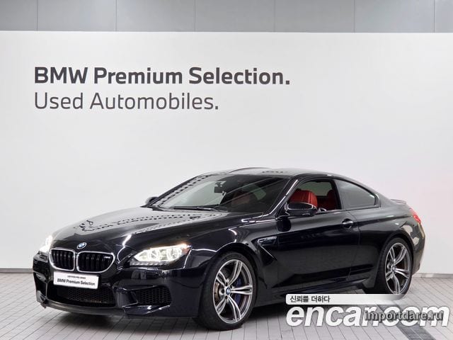 BMW M6 2013 — 70 510 км, чёрный, Корея — под ключ — фото 1