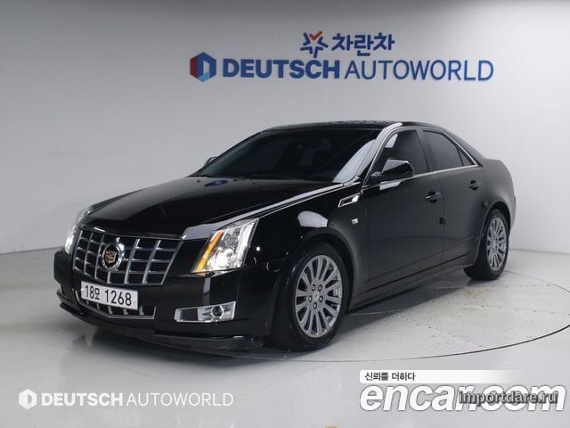 CADILLAC CTS 2013 — 45 900 км, чёрный, Корея — под ключ — фото 11