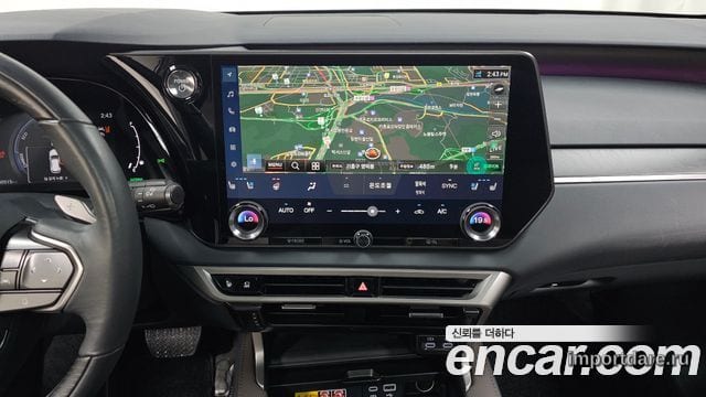 LEXUS RX350H 2024 — 30 515 км, серебристо-серый, Корея — под ключ — фото 12
