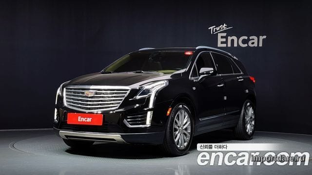 CADILLAC XT5 2018 — 142 054 км, чёрный, Корея — под ключ — фото 1