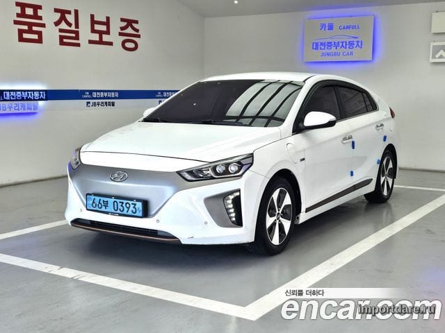 HYUNDAI IONIQ ELECTRIC 2017 — 98 765 км, белый, Корея — под ключ — фото 3