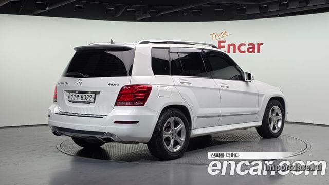 MERCEDES-BENZ GLK-CLASS X204 2015 — 135 462 км, белый, Корея — под ключ — фото 2