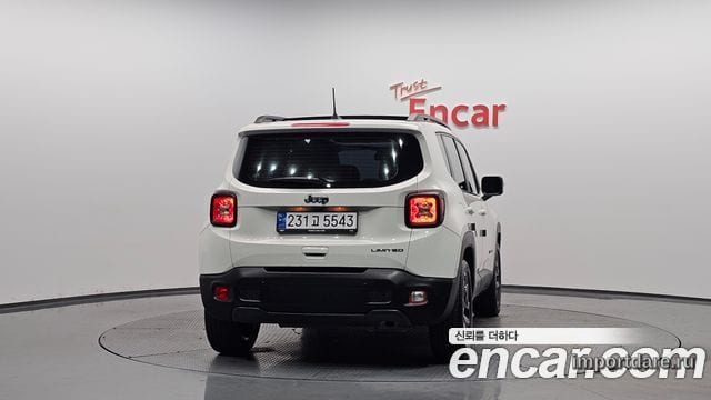 JEEP RENEGADE 2022 — 23 890 км, белый, Корея — под ключ — фото 4