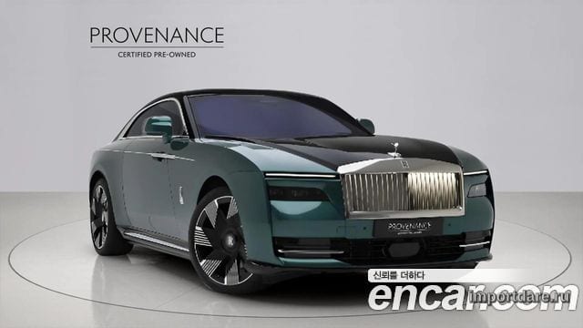 ROLLS-ROYCE SPECTRE 2024 — 3 175 км, тёмно-зелёный, Корея — под ключ — фото 4