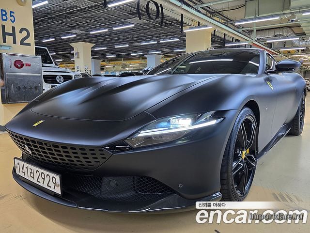 FERRARI ROMA 2021 — 12 716 км, серебристо-серый, Корея — под ключ — фото 1