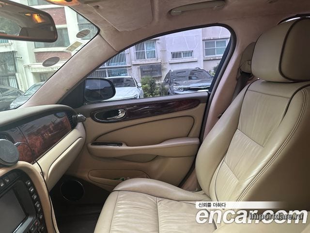 JAGUAR NEW XJ 2008 — 89 000 км, белый-перламутр, Корея — под ключ — фото 10