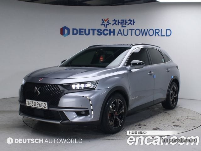 CITROEN DS7 CROSS 2021 — 47 083 км, серебристо-серый, Корея — под ключ — фото 1