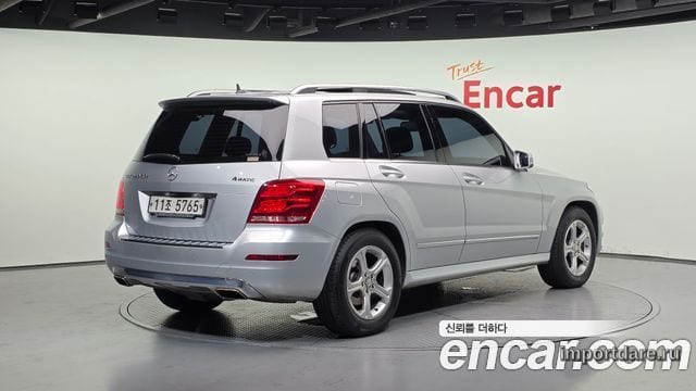 MERCEDES-BENZ GLK-CLASS X204 2015 — 197 174 км, серебристый, Корея — под ключ — фото 2
