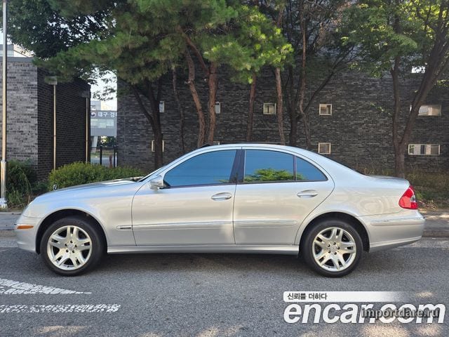MERCEDES-BENZ E-CLASS W211 2008 — 130 000 км, серебристый, Корея — под ключ — фото 5