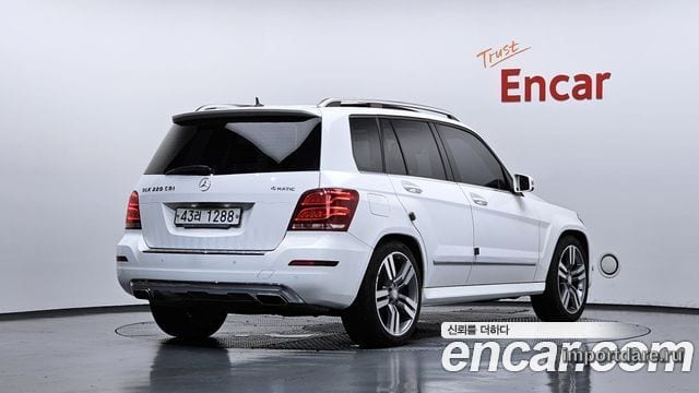 MERCEDES-BENZ GLK-CLASS X204 2015 — 95 857 км, белый, Корея — под ключ — фото 2