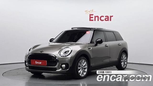 MINI COOPER D CLUBMAN 2017 — 45 045 км, серебристо-серый, Корея — под ключ — фото 1