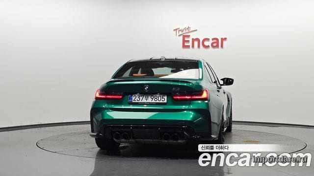 BMW M3 2026 — 10 684 км, тёмно-зелёный, Корея — под ключ — фото 4