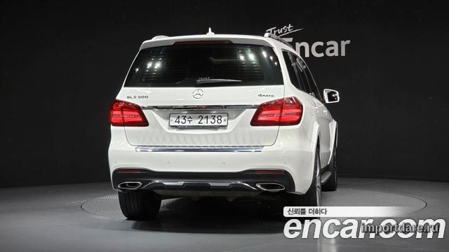 MERCEDES-BENZ GLS-CLASS X166 2017 — 122 300 км, белый, Корея — под ключ — фото 4