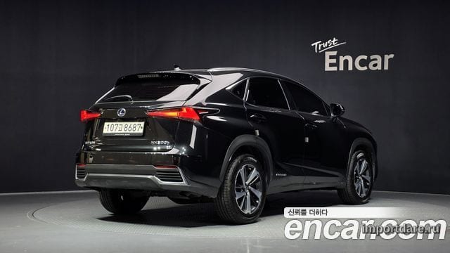 LEXUS NX300H 2021 — 74 180 км, чёрный, Корея — под ключ — фото 2