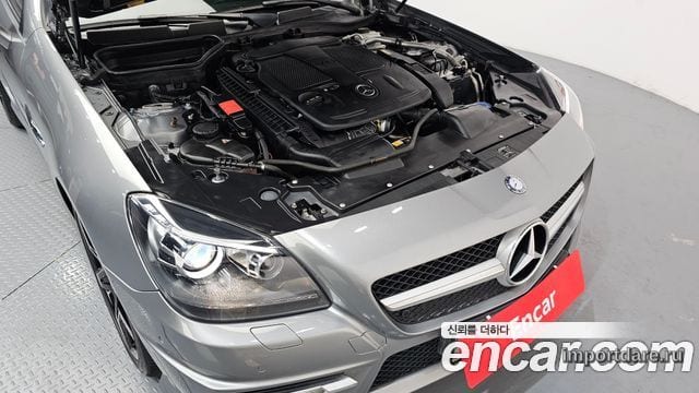 MERCEDES-BENZ SLK-CLASS 2015 — 109 663 км, серебристо-серый, Корея — под ключ — фото 6