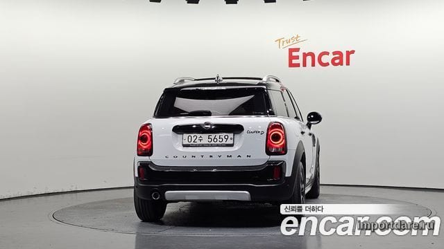 MINI COOPER D COUNTRYMAN 2019 — 81 295 км, белый, Корея — под ключ — фото 4