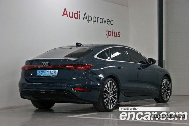 AUDI A6 E-TRON 2025 — 9 300 км, синий, Корея — под ключ — фото 2