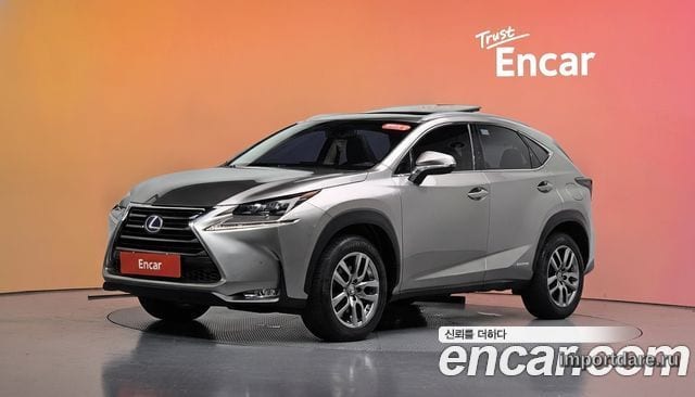LEXUS NX300H 2017 — 105 650 км, серебристо-серый, Корея — под ключ — фото 2