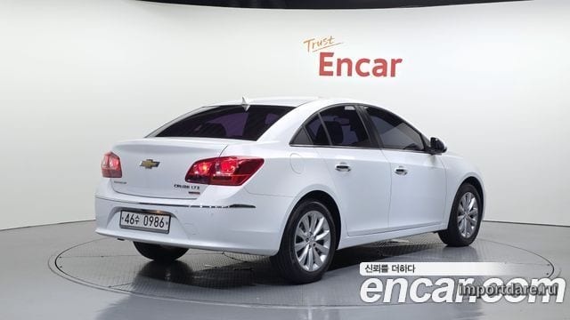CHEVROLET AMAZING NEW CRUZE 2016 — 167 631 км, белый, Корея — под ключ — фото 2