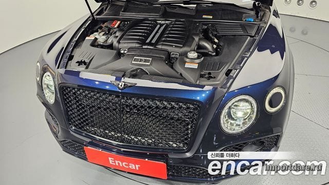 BENTLEY BENTAYGA 2018 — 65 774 км, синий, Корея — под ключ — фото 6