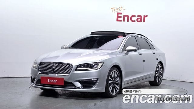 LINCOLN MKZ 2017 — 150 589 км, серебристый, Корея — под ключ — фото 1