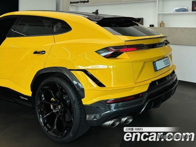 LAMBORGHINI URUS 2024 — 9 800 км, жёлтый, Корея — под ключ — фото 5