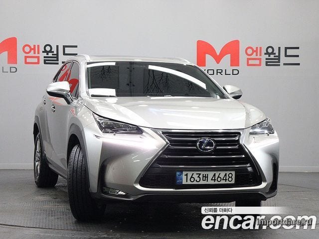 LEXUS NX300H 2017 — 149 065 км, светло-золотистый, Корея — под ключ — фото 1