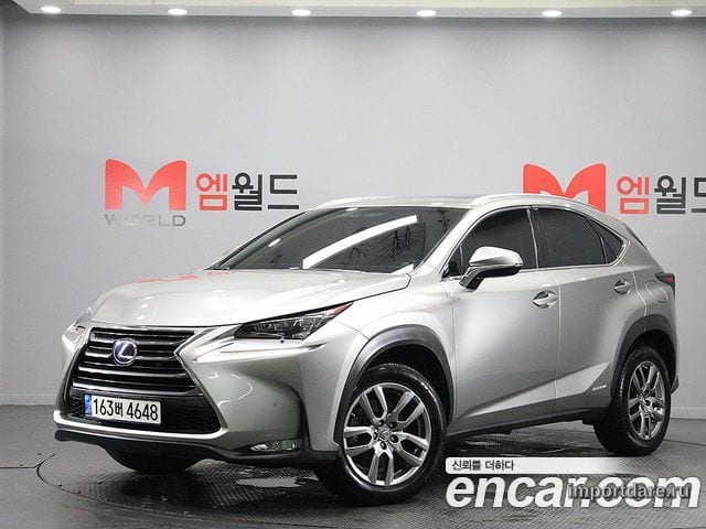 LEXUS NX300H 2017 — 149 065 км, светло-золотистый, Корея — под ключ — фото 2