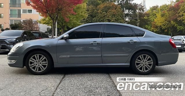 RENAULT KOREA SM7 NEW ART 2010 — 194 600 км, серебристо-серый, Корея — под ключ — фото 1
