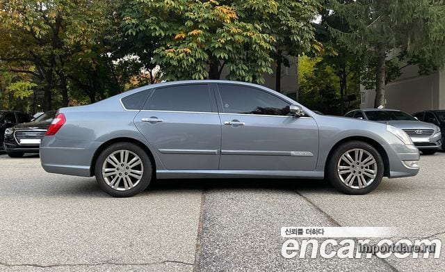 RENAULT KOREA SM7 NEW ART 2010 — 194 600 км, серебристо-серый, Корея — под ключ — фото 2