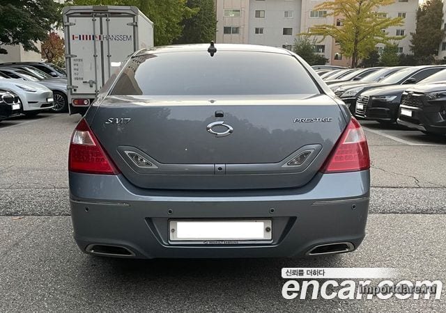 RENAULT KOREA SM7 NEW ART 2010 — 194 600 км, серебристо-серый, Корея — под ключ — фото 4