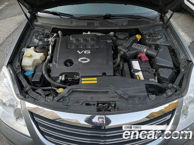 RENAULT KOREA SM7 NEW ART 2010 — 194 600 км, серебристо-серый, Корея — под ключ — фото 6