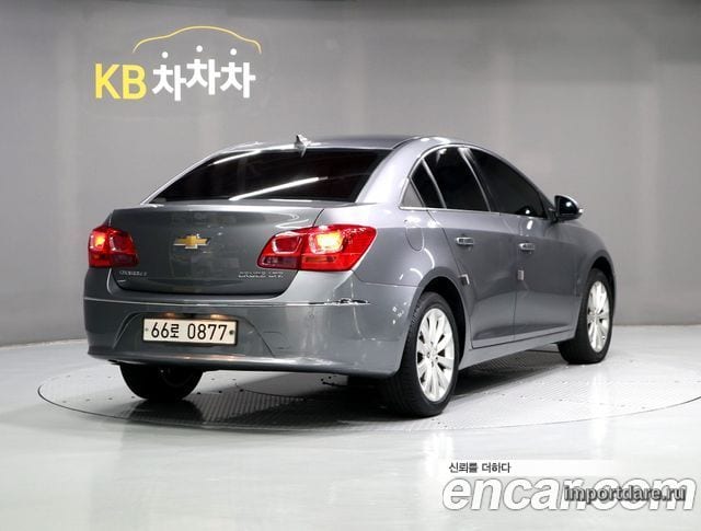 CHEVROLET AMAZING NEW CRUZE 2016 — 84 024 км, Корея — под ключ — фото 2