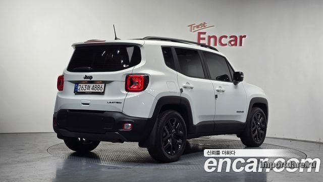 JEEP RENEGADE 2023 — 20 366 км, белый, Корея — под ключ — фото 2