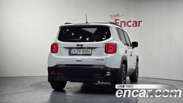 JEEP RENEGADE 2023 — 20 366 км, белый, Корея — под ключ — фото 4