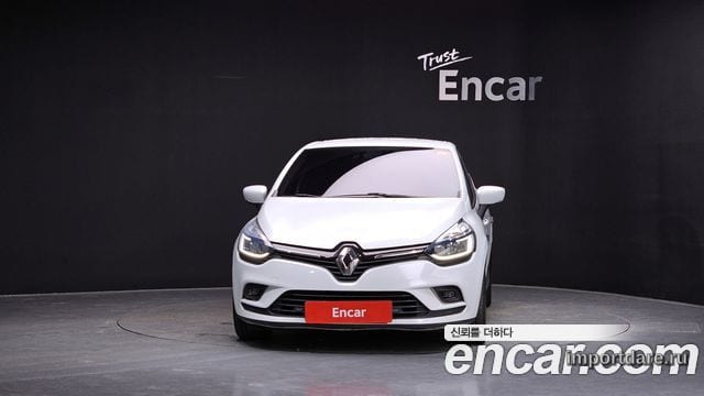 RENAULT KOREA CLIO 2018 — 66 038 км, белый, Корея — под ключ — фото 3