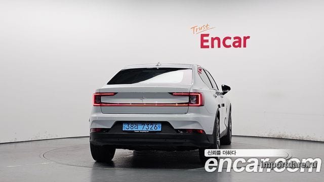 POLESTAR POLESTAR 2 2023 — 58 711 км, серебристо-серый, Корея — под ключ — фото 4