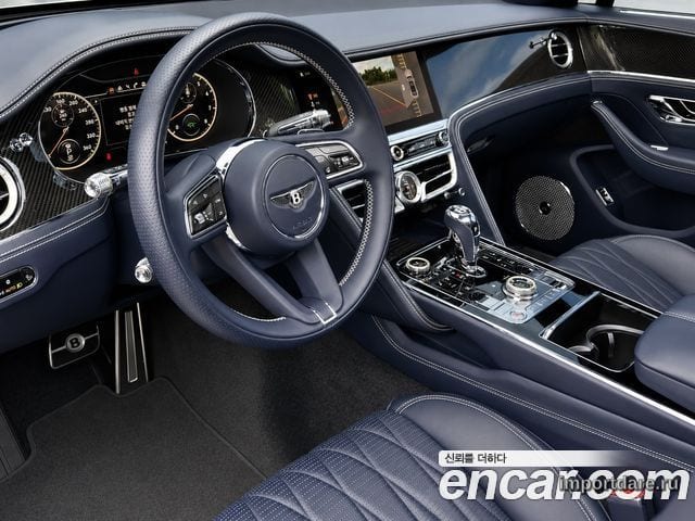 BENTLEY FLYING SPUR 2022 — 52 440 км, серебристо-серый, Корея — под ключ — фото 7