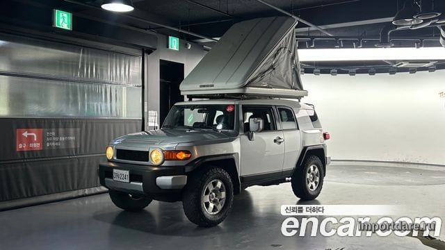 TOYOTA FJ 2007 — 422 232 км, серебристо-серый, Корея — под ключ — фото 5
