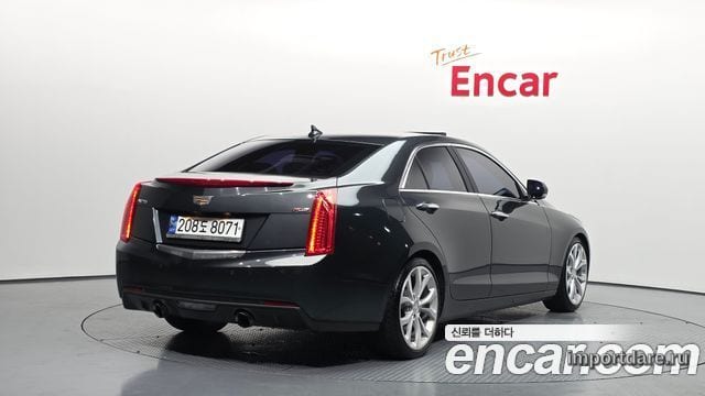 CADILLAC ATS 2017 — 87 939 км, серый, Корея — под ключ — фото 2