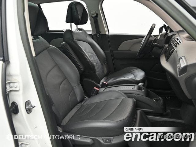 CITROEN GRAND C4 PICASSO 2015 — 163 000 км, белый, Корея — под ключ — фото 10