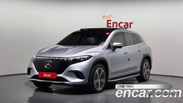 MERCEDES-BENZ EQS SUV X296 2023 — 31 953 км, серебристо-серый, Корея — под ключ — фото 1
