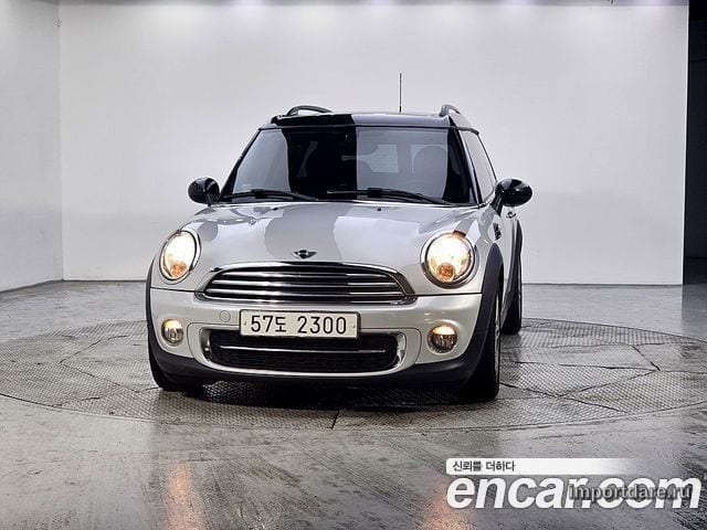 MINI COOPER D CLUBMAN 2014 — 125 992 км, серебристый, Корея — под ключ — фото 2